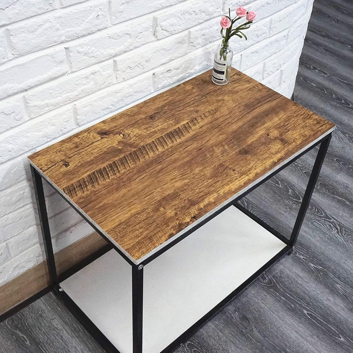 黒木目調厚手壁紙ボーイングフィルム家具キッチンキャビネットP - Vintage Fashion Wallpaper のレビューと価格