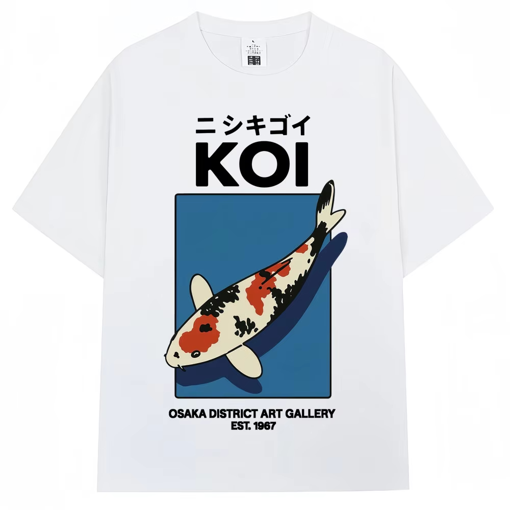 日本の富士ドラゴンヤクザ東京鯉Tシャツ メンズ レディース  - Vintage Fashion In Tokyo のレビューと価格