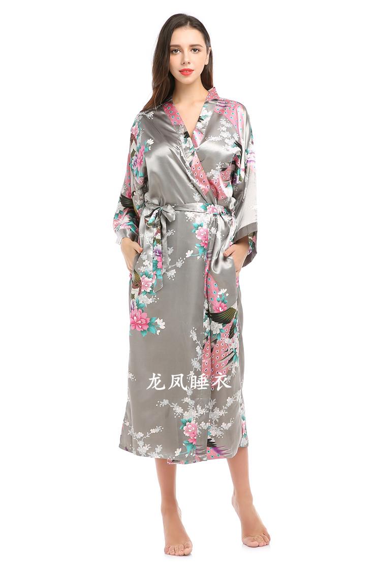 女性のための孔雀の花のドレス,日本の衣装,バスローブ,東京フ - Vintage Fashion In Tokyo のレビューと価格