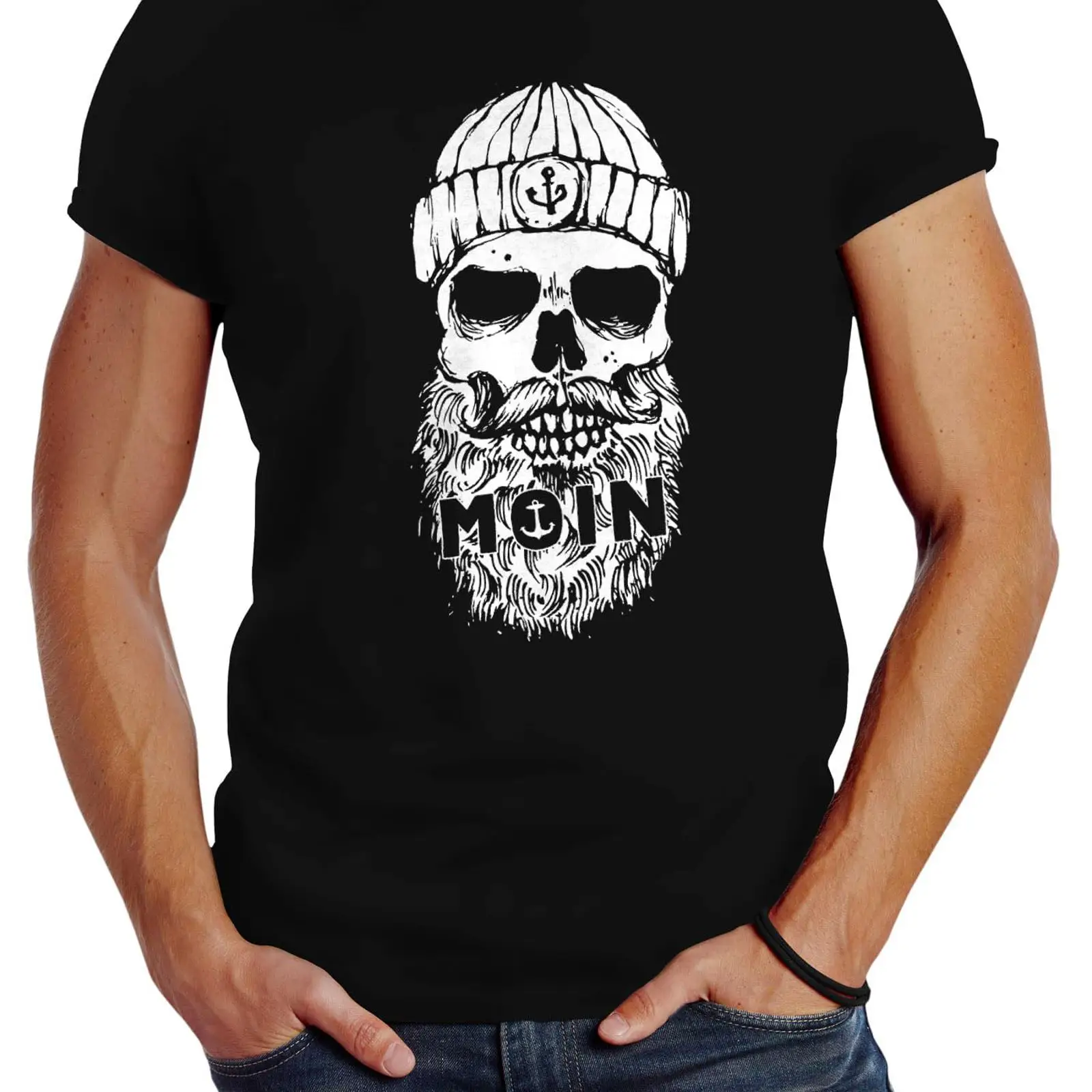 Neverless メンズ Tシャツ モインスカル ハンブル - Vintage Fashion Hamburg のレビューと価格