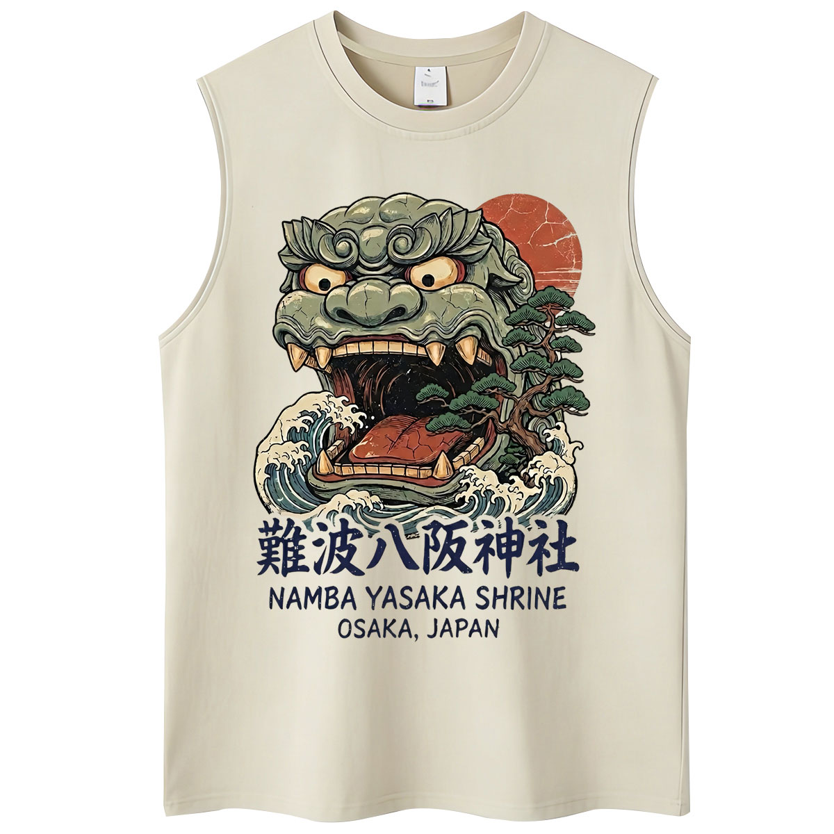 日本風東京タイガー桜柄ウォッシュドタンクトップ メンズ レデ - Vintage Fashion In Tokyo のレビューと価格