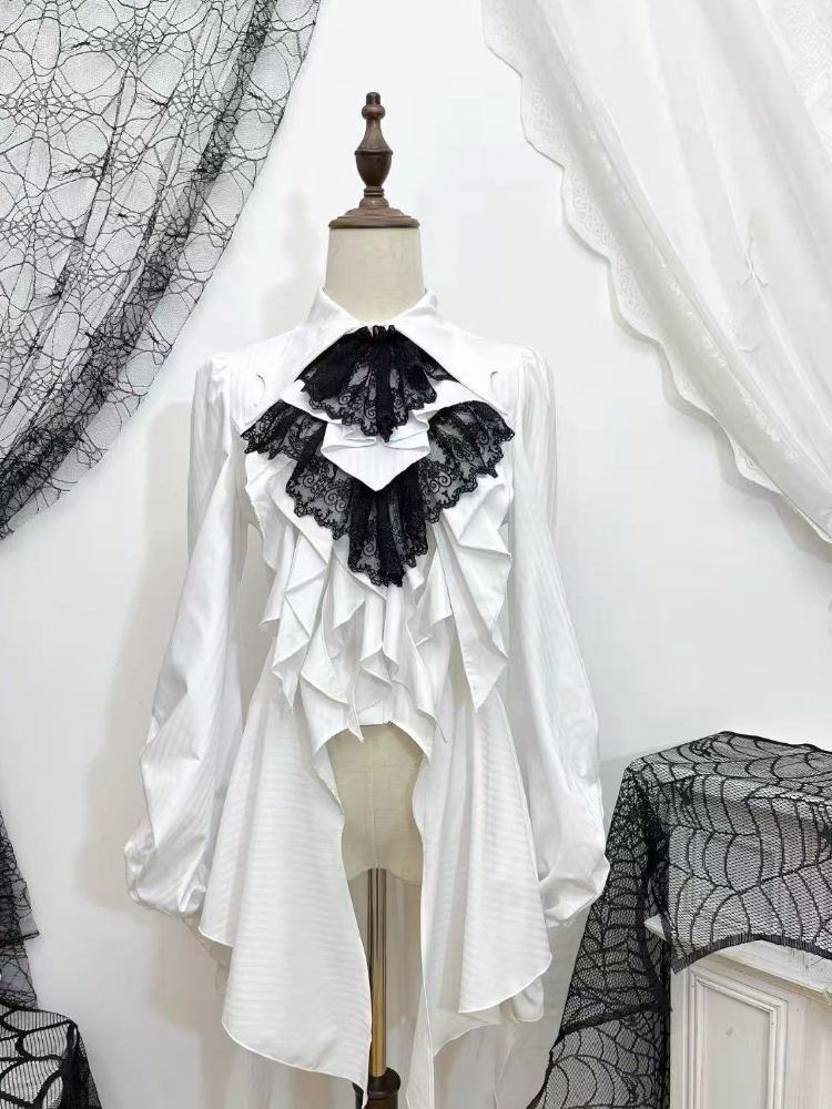 日本のヴィンテージロリータレイヤードブラウスゴシックスタイル - Vintage Fashion Japan のレビューと価格