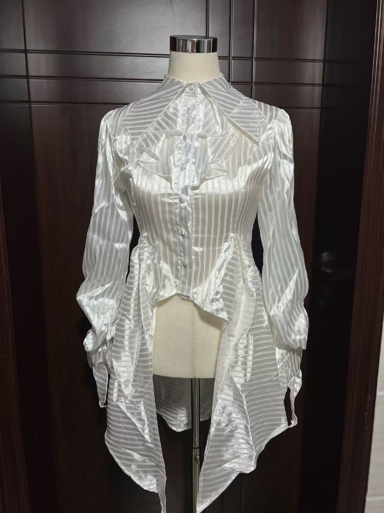 日本のヴィンテージロリータレイヤードブラウスゴシックスタイル - Vintage Fashion Japan のレビューと価格